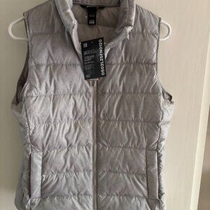 Eddie Bauer CirrusLite Down Vest - NWT - size S  - Grey